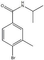 N-Isopropyl4-broMo-3-MethylbenzaMide CAS#: 1020252-77-0