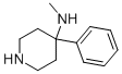 N-Methyl-4-phenyl-4-piperidinamine CAS#: 182621-56-3