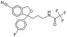 N-TRIFLUOROACETODIDEMETHYLCITALOPRAM CAS#: 1076199-47-7