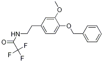N-Trifluoroacetyl-4-benzyloxy-3-methoxyphenethylamine CAS#: 1076199-49-9
