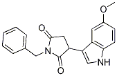 N-benzyl-3-(5-methoxyindol-3-yl)succinimide CAS#: 190326-04-6