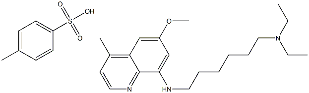 N1,N1-Diethyl-N6-(6-methoxy-4-methyl-8-quinolinyl)-1,6-hexanediamine 4-methylbenzenesulfonate CAS#: 1019640-33-5