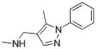 N,5-DIMETHYL-1-PHENYL-(1H-PYRAZOL-4-YLMETHYL)AMINE CAS#: 1031843-22-7