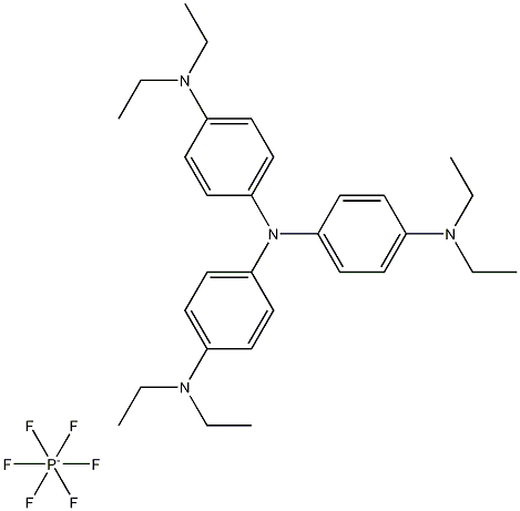 N,N-Bis[4-(diethylamino)phenyl]-N',N'-diethyl-1,4-benzenediamine hexafluorophosphate CAS#: 199293-45-3