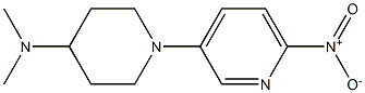 N,N-DiMethyl-1-(6-nitro-3-pyridinyl)-4-piperidinaMine CAS#: 1002317-12-5