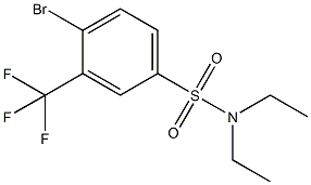 N,N-Diethyl 4-broMo-3-trifluoroMethylbenzenesulfonaMide CAS#: 1020253-03-5