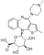 OLANZAPINE GLUCURONIDE CAS#: 186792-80-3