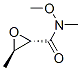 Oxiranecarboxamide, N-methoxy-N,3-dimethyl-, trans- (9CI) CAS#: 193634-78-5
