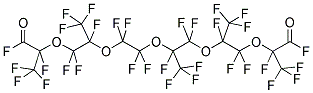 PERFLUORO-2,5,8,13,16-PENTAMETHYL-3,6,9,12,15-PENTAOXAHEPTADECANE-1,17-DIOYL FLUORIDE CAS#: 1005033-46-4