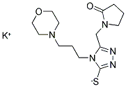 POTASSIUM 4-(3-MORPHOLIN-4-YLPROPYL)-5-[(2-OXOPYRROLIDIN-1-YL)METHYL]-4H-1,2,4-TRIAZOLE-3-THIOLATE CAS#: 1006432-73-0