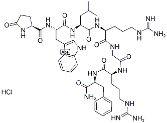 PYR-TRP-LEU-ARG-GLY-ARG-PHE-NH2 HCL CAS#: 195208-21-0