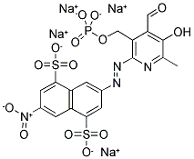 PYRIDOXAL-5'-PHOSPHATE-6-(2'-NAPHTHYLAZO-6'-NITRO-4',8'-DISULFONATE) TETRASODIUM SALT CAS#: 1021868-77-8