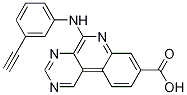 PYRIMIDO[4,5-C]QUINOLINE-8-CARBOXYLIC ACID, 5-[(3-ETHYNYLPHENYL)AMINO]- CAS#: 1009821-06-0