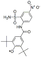 Phenoxy,  4-[[[2-(aminosulfonyl)-4-nitrophenyl]amino]carbonyl]-2,6-bis(1,1-dimethylethyl)- CAS#: 183296-35-7