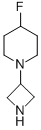 Piperidine, 1-(3-azetidinyl)-4-fluoro- (9CI) CAS#: 194427-25-3