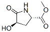 Proline, 4-hydroxy-5-oxo-, methyl ester, trans- (9CI) CAS#: 180321-18-0