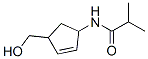 Propanamide,  N-[4-(hydroxymethyl)-2-cyclopenten-1-yl]-2-methyl- CAS#: 199395-85-2