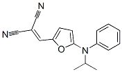 Propanedinitrile,  [[5-[(1-methylethyl)phenylamino]-2-furanyl]methylene]-  (9CI) CAS#: 195298-69-2