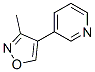 Pyridine, 3-(3-methyl-4-isoxazolyl)- (9CI) CAS#: 181178-92-7