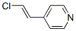 Pyridine, 4-(2-chloroethenyl)- (9CI) CAS#: 189350-74-1