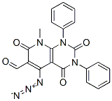 Pyrido[2,3-d]pyrimidine-6-carboxaldehyde,  5-azido-1,2,3,4,7,8-hexahydro-8-methyl-2,4,7-trioxo-1,3-diphenyl- CAS#: 189998-29-6