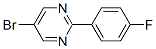 Pyrimidine, 5-bromo-2-(4-fluorophenyl)- (9CI) CAS#: 183437-94-7