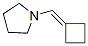 Pyrrolidine, 1-(cyclobutylidenemethyl)- (9CI) CAS#: 183137-35-1