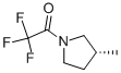 Pyrrolidine, 3-methyl-1-(trifluoroacetyl)-, (R)- (9CI) CAS#: 187670-58-2