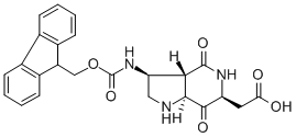 Pyrrolo[1,2-a]pyrazine-3-acetic acid, 7-[[(9H-fluoren-9-ylmethoxy)carbonyl]amino]octahydro-1,4-dioxo-, (3S,7S,8aS)- (9CI) CAS#: 184700-26-3