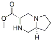 Pyrrolo[1,2-a]pyrazine-3-carboxylic acid, octahydro-, methyl ester, (3S-cis)- (9CI) CAS#: 182072-49-7