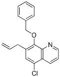 Quinoline, 5-chloro-8-(phenylMethoxy)-7-(2-propen-1-yl)- CAS#: 1009842-68-5