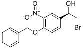 (R)-1-(4-Benzyloxy-3-nitrophenyl)-2-bromoethanol CAS#: 188690-82-6