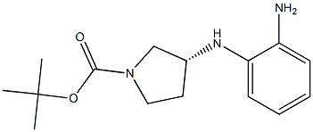 (R)-3-(2-AMino-phenylaMino)-pyrrolidine-1-carboxylic acid tert-butyl ester CAS#: 1000370-80-8