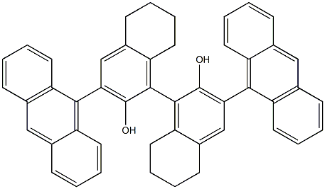 R-3,3'-di-9-anthracenyl-5,5',6,6',7,7',8,8'-octahydro-[1,1'-Binaphthalene]-2,2'-diol CAS#: 1011465-21-6