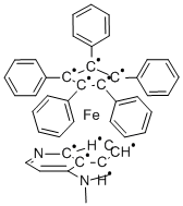 (R)-(+)-4-DIMETHYLAMINOPYRINDINYL(PENTAPHENYLCYCLOPENTADIENYL)IRON CAS#: 187596-69-6
