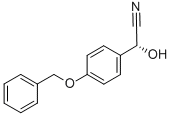 (R)-4-PHENYLMETHOXY-MANDELONITRILE CAS#: 189683-89-4