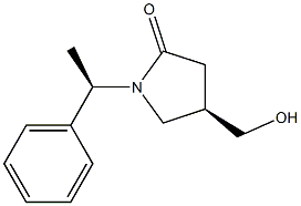 (R)-4-(hydroxyMethyl)-1-((R)-1-phenylethyl)pyrrolidin-2-one CAS#: 190957-22-3
