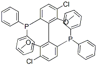 (R)-(+)-5,5'-DICHLORO-6,6'-DIMETHOXY-2,2'-BIS(DIPHENYLPHOSPHINO)-1,1'-BIPHENYL CAS#: 185913-98-8
