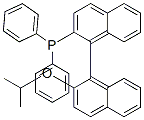 (R)-(+)-(Diphenylphosphino)-2'-isopropoxy-1,1'-binaphthyl CAS#: 189274-36-0