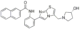 (R)-N-(2-(3-((3-hydroxypyrrolidin-1-yl)Methyl)iMidazo[2,1-b]thiazol-6-yl)phenyl)-2-naphthaMide CAS#: 1001908-89-9