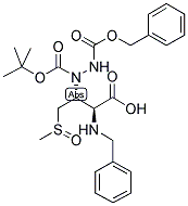 (R)-(+)-N-ALPHA-BENZYL-N-BETA-BOC-N-EPSILON-Z-L-HYDRAZINOMETHIONINE, RS-S-OXYDE CAS#: 188777-54-0