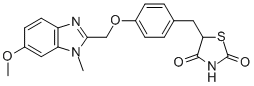 RIVOGLITAZONE CAS#: 185428-18-6