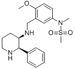 Rel-N-[4-Methoxy-3-[[[(2R,3R)-2-phenyl-3-piperidinyl]amino]methyl]phenyl]-N-methyl-methanesulfonamide CAS#: 182822-62-4