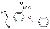 (S)-1-(4-BENZYLOXY-3-NITRO-PHENYL)-2-BROMO-ETHANOL CAS#: 193761-53-4