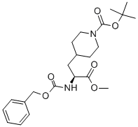 (S)-1-BOC-4-(2-CBZ-AMINO-2-METHOXYCARBONYL-ETHYL)PIPERIDINE CAS#: 195877-54-4