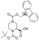 (S)-1-N-BOC-4-N-FMOC-PIPERAZINE-2-CARBOXYLIC ACID CAS#: 1034574-30-5