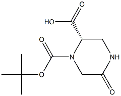 (S)-1-(tert-Butoxycarbonyl)-5-oxopiperazine-2-carboxylic acid CAS#: 1033713-11-9