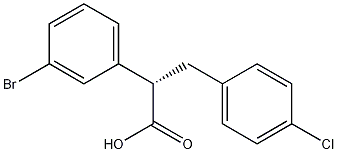 (S)-2-(3-BROMOPHENYL)-3-(4-CHLOROPHENYL)PROPANOIC ACID CAS#: 1002752-55-7
