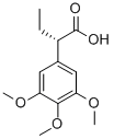 (S)-2-(3,4,5-TRIMETHOXYPHENYL)BUTYRIC ACID CAS#: 195202-08-5