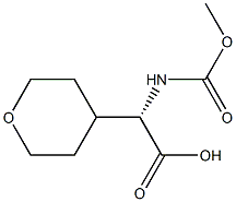 (S)-2-(Methoxycarbonylamino)-2-(tetrahydro-2H-pyran-4-yl)ethanoic acid CAS#: 1009120-03-9
